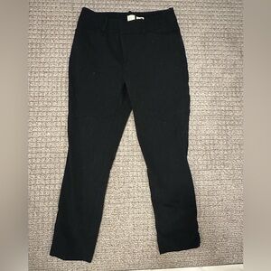 New Black Trouser style Low rise pants sz 8